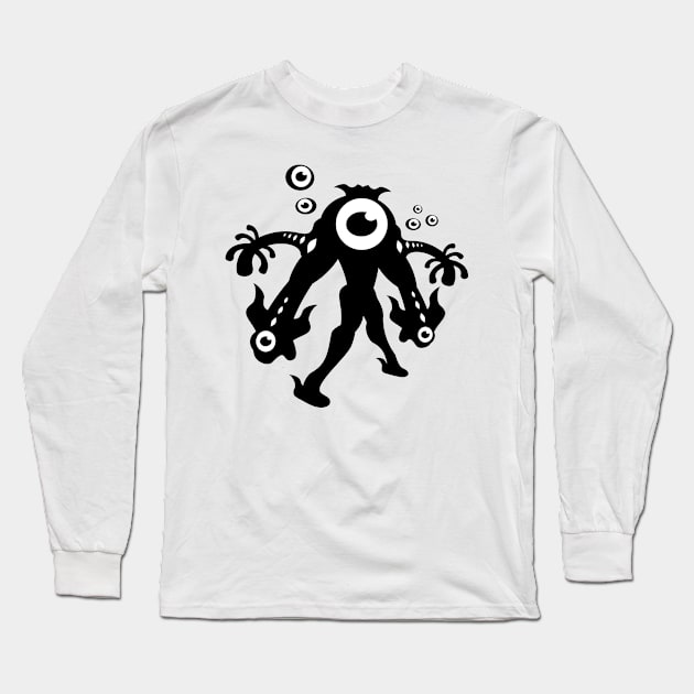 Oddity Mob 1 Long Sleeve T-Shirt by Lika Tayanima Dsgn